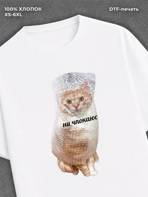 Футболка ни чпокаюсь