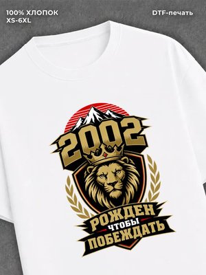 Футболка 2002 год
