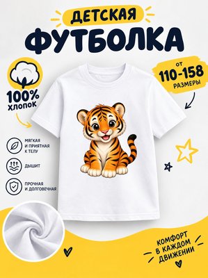 Футболка детская для мальчиков