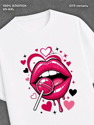 Футболка Sweet lips