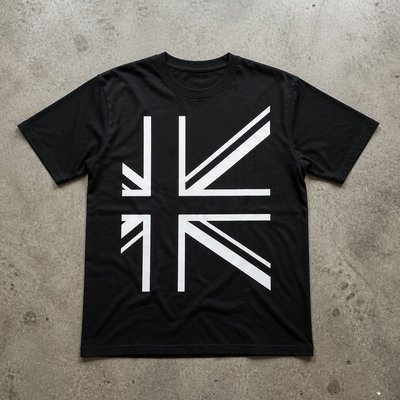 Футболка винтажная с флагом uk