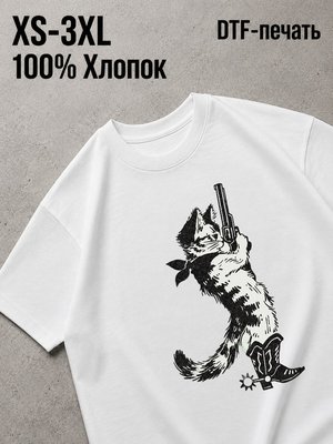 Футболка кота