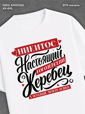 Футболка Имя Никита