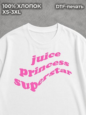 Футболка JUICY PRINCESS SUPERSTAR женская