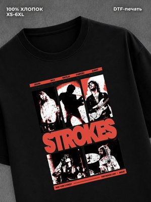 Футболка the strokes