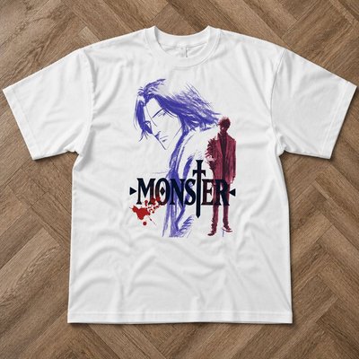 Футболка monster anime y2k japan archive flat_lay