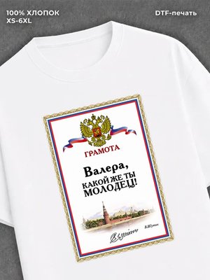 Футболка Валера