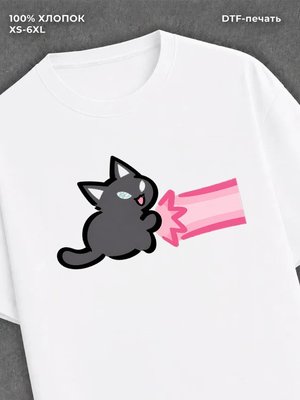 Футболка котик