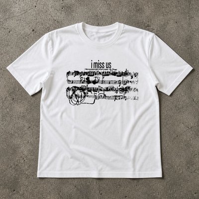 Футболка Rick Owen s type I miss us x music