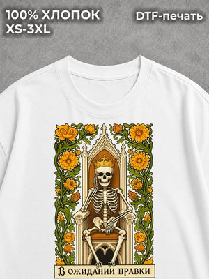 Футболка В ожидании правки
