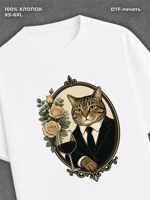 Футболка Солидные коты
