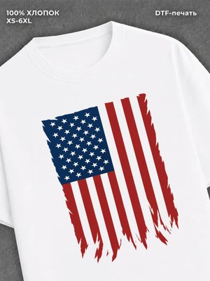 Футболка Флаг сша