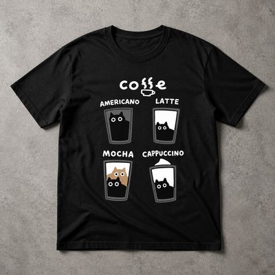 Футболка с котом y2k 1 шт flat_lay