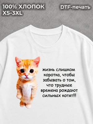 Футболка Сильные котята