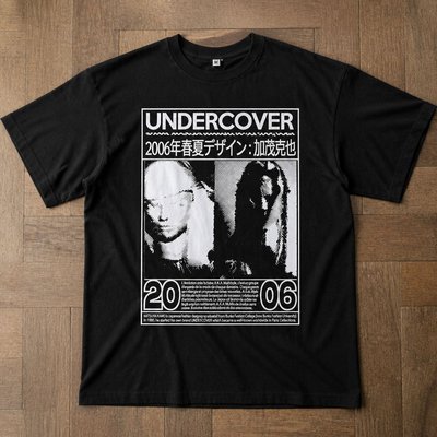 Футболка undercover spring/summer 2006 y2k archive flat_lay