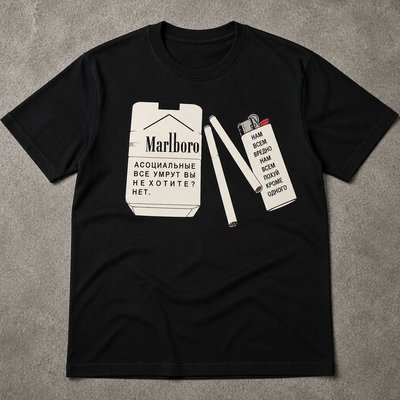 Футболка lucky archive y2k type flat_lay