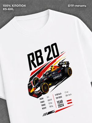 Футболка Red Bull Racing RB20