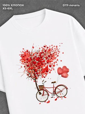 Футболка хлопковая белая