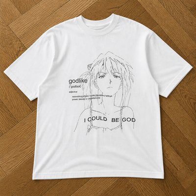 Футболка evangelion y2k anime type archive flat_lay
