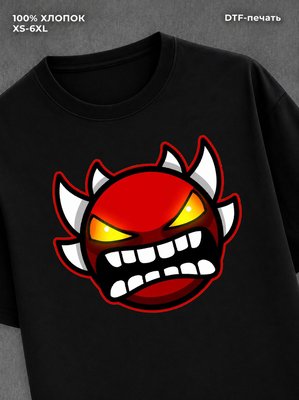 Футболка geometry dash