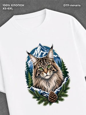 Футболка Сибирская кошка