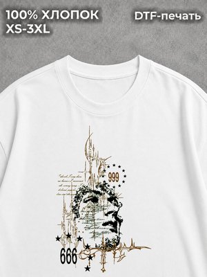 Футболка y2k pinterest дрейн готика
