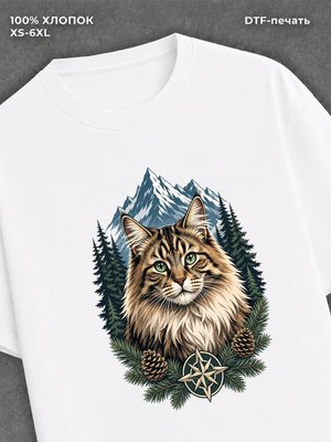 Футболка Сибирская кошка