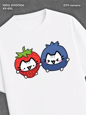 Футболка cat star