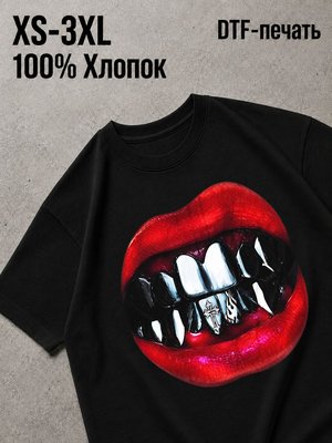 Футболка Губы