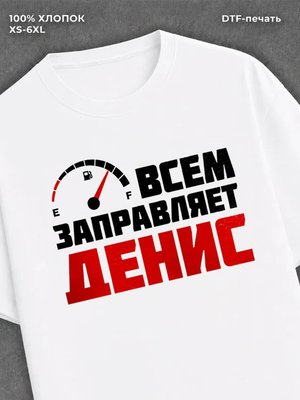 Футболка мужская именная всем з