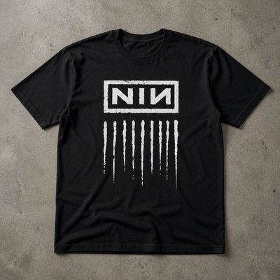 Футболка nine inch nails y2k archive flat_lay