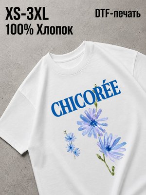Футболка цветы бабочки жуки