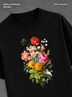 Футболка flowers