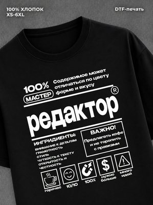 Футболка редактор