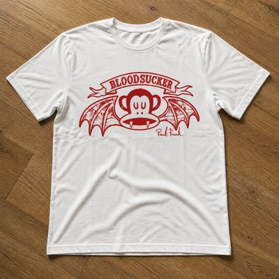 Футболка Paul Frank bloodsucker y2k flat_lay