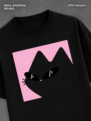 Футболка cat