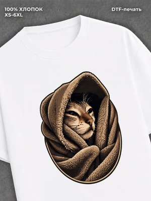 Футболка Мемы коты