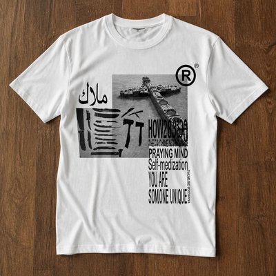 Футболка белый undercover type Y2K archive flat_lay