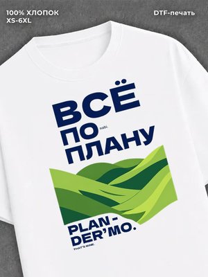 Футболка Все идет по плану