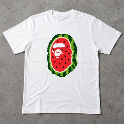 Футболка A Bathing Ape bape Watermelon t-shirt