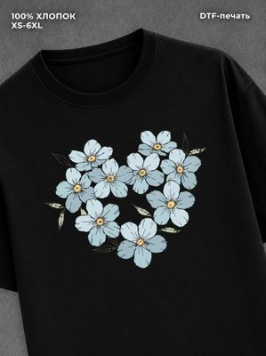 Футболка flowers