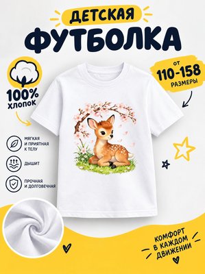 Футболка детские с животными