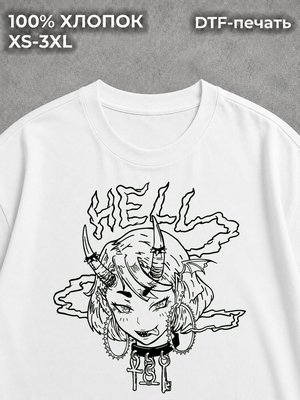Футболка розовая аниме k-girl одежда y2k white
