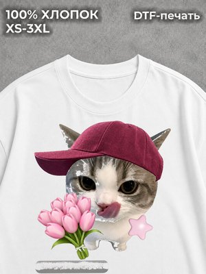 Футболка Котики