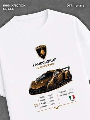 Футболка Lamborghini Veneno