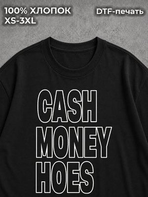 Футболка у2к y2k CASH MONEY HOES
