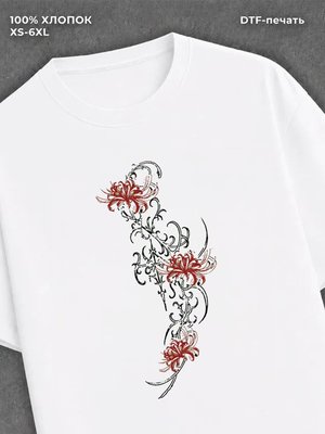 Футболка flowers