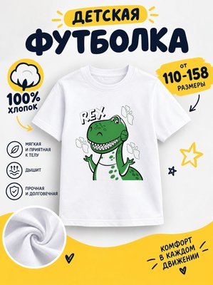 Футболка детская для мальчиков