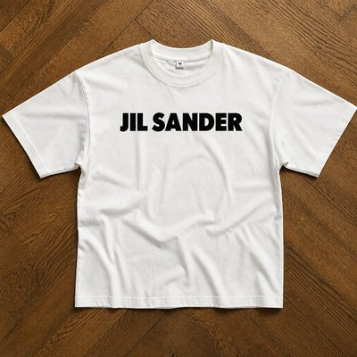 Футболка jil sander y2k vintage type flat_lay