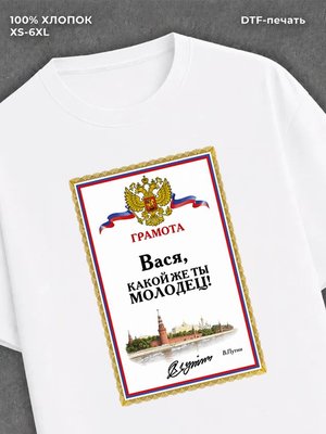 Футболка Вася Василий